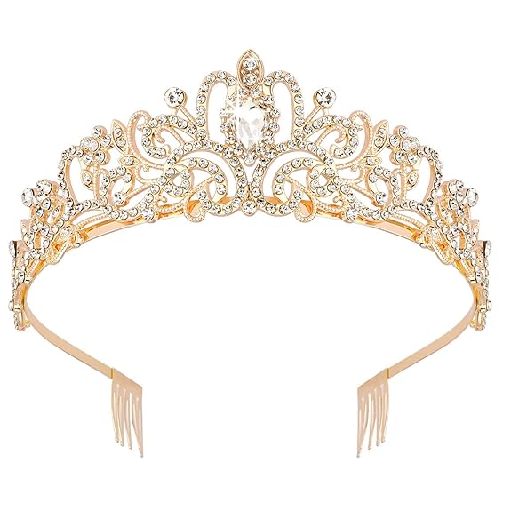 Crystal Tiara and Crown